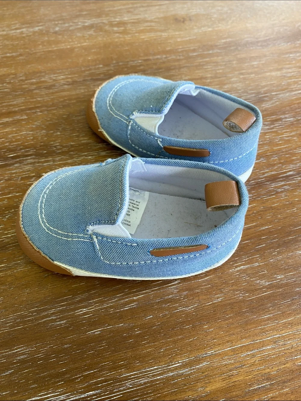 Kids 6-9 Months Slip-On Canvas Shoes - Blue